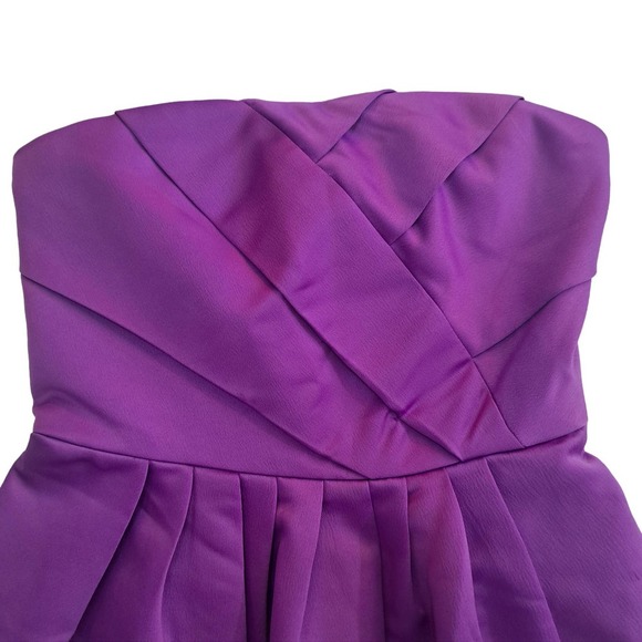 Armani Exchange NEW Dress Size 2 Strapless Tube Bubble Mini Dress - Picture 5 of 11